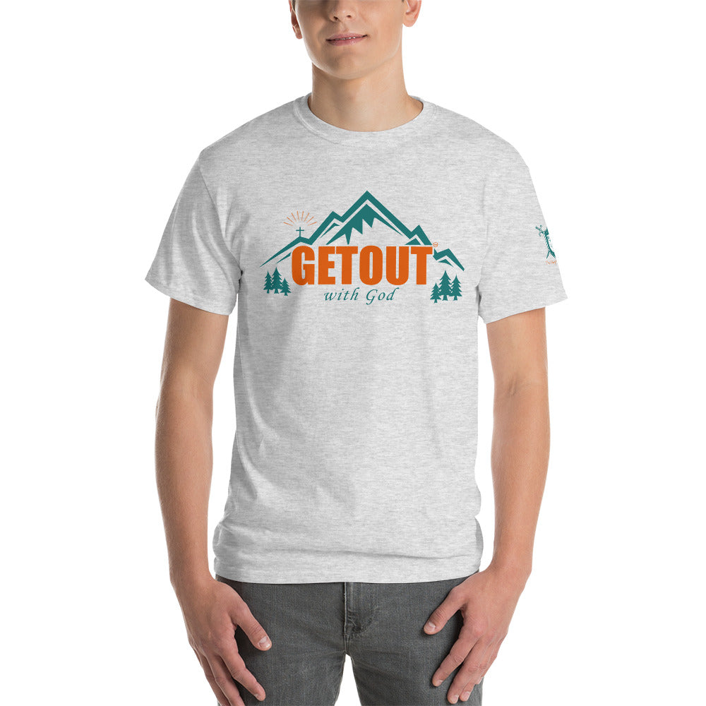 GETOUT - Short Sleeve T-Shirt - Shield Sleeve