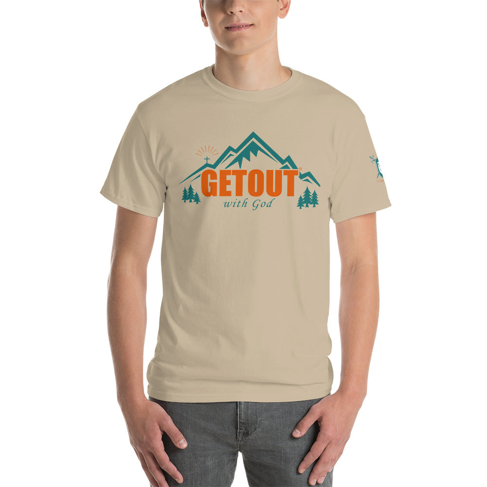 GETOUT - Short Sleeve T-Shirt - Shield Sleeve