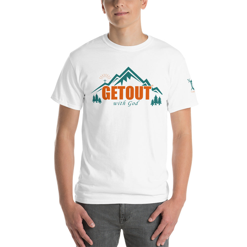GETOUT - Short Sleeve T-Shirt - Shield Sleeve