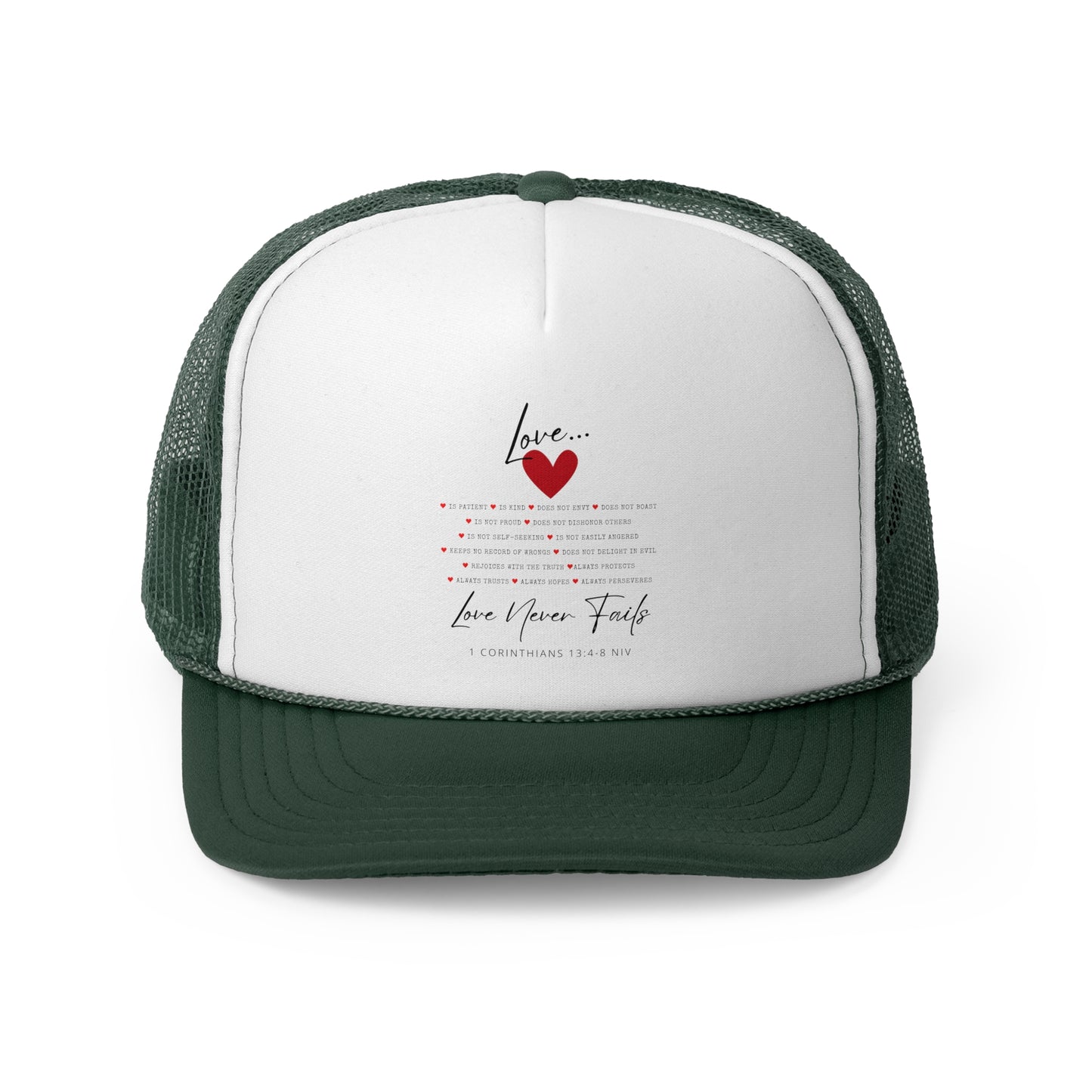 Christian Hats Love Is Jesus Hat Rope Hat Christian Merch Jesus Apparel Christian Streetwear Trucker Hat Christian Spiritual Gifts