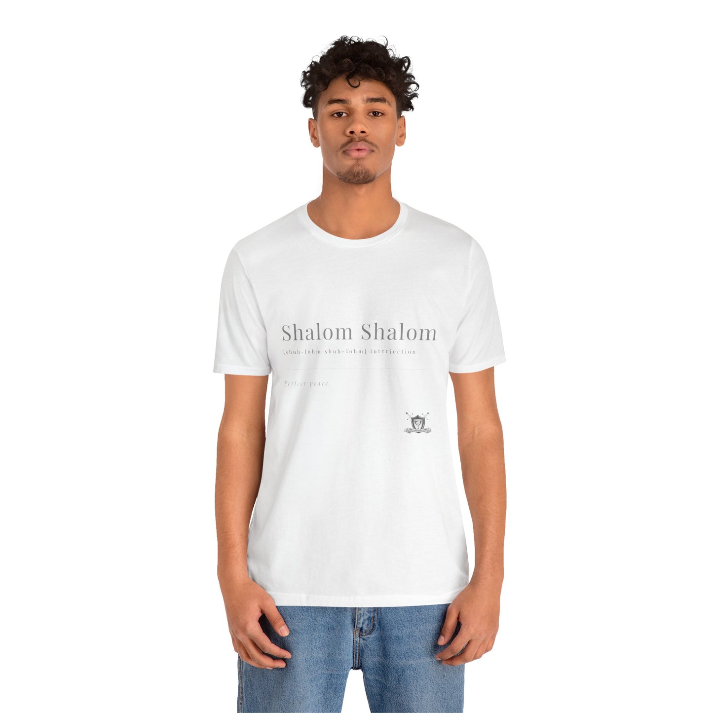 Shalom Shalom - Unisex Jersey Short Sleeve Tee