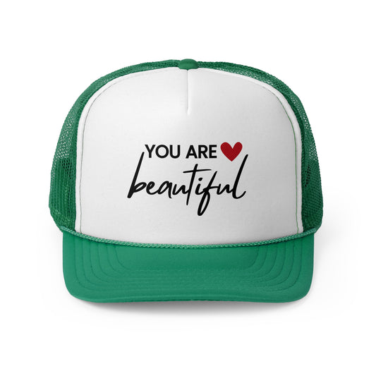 Christian Hats You are Beautiful Jesus Hat Rope Hat Christian Merch Jesus Apparel Christian Streetwear Trucker Hat Christian Spiritual Gifts