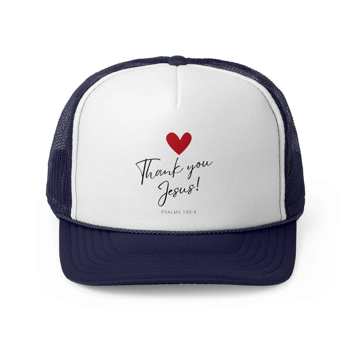 Christian Hats Thank you Jesus Hat Rope Hat Christian Merch Jesus Apparel Christian Streetwear Trucker Hat Christian Spiritual Gifts