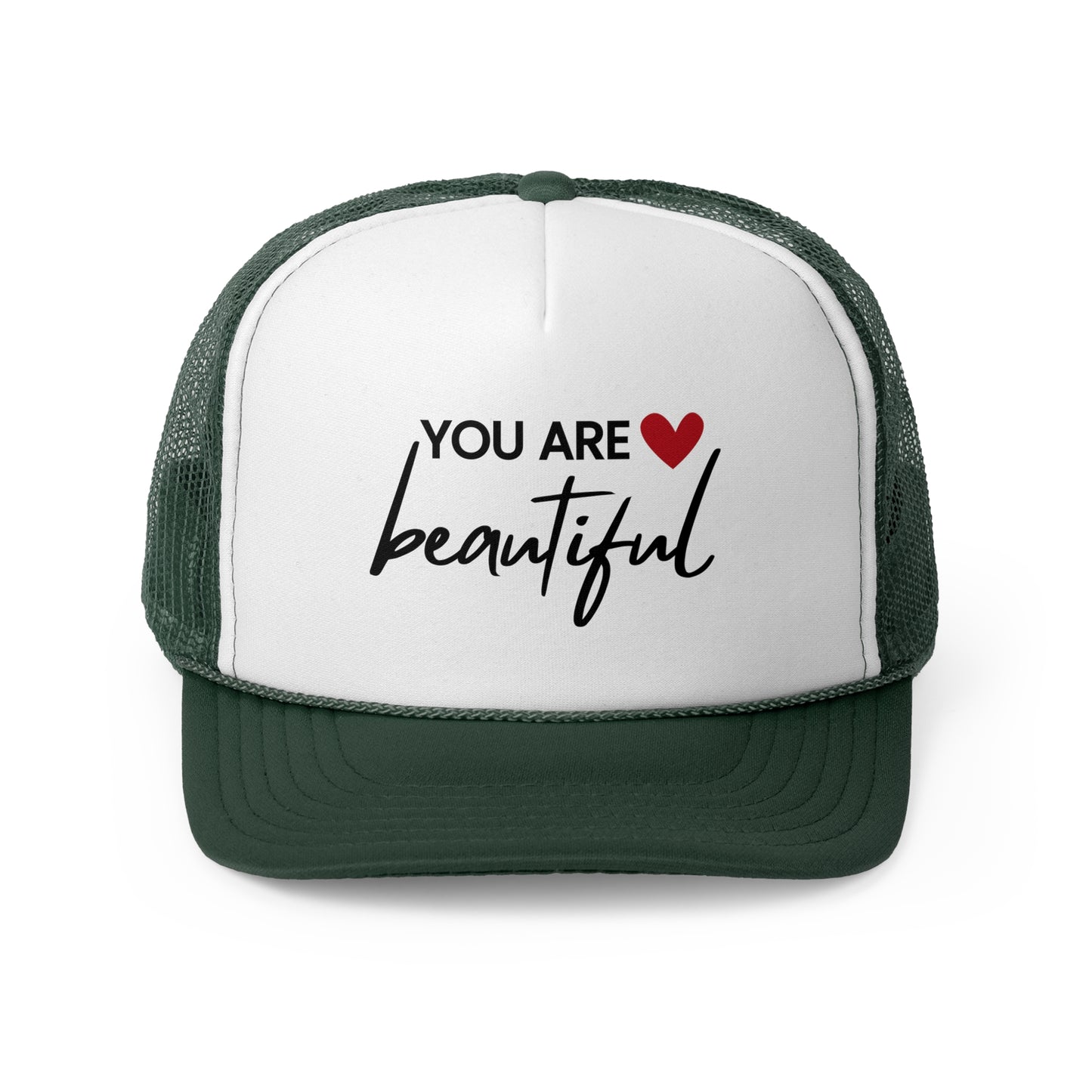 Christian Hats You are Beautiful Jesus Hat Rope Hat Christian Merch Jesus Apparel Christian Streetwear Trucker Hat Christian Spiritual Gifts