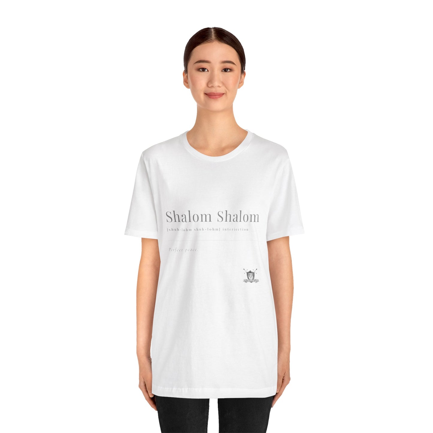 Shalom Shalom - Unisex Jersey Short Sleeve Tee