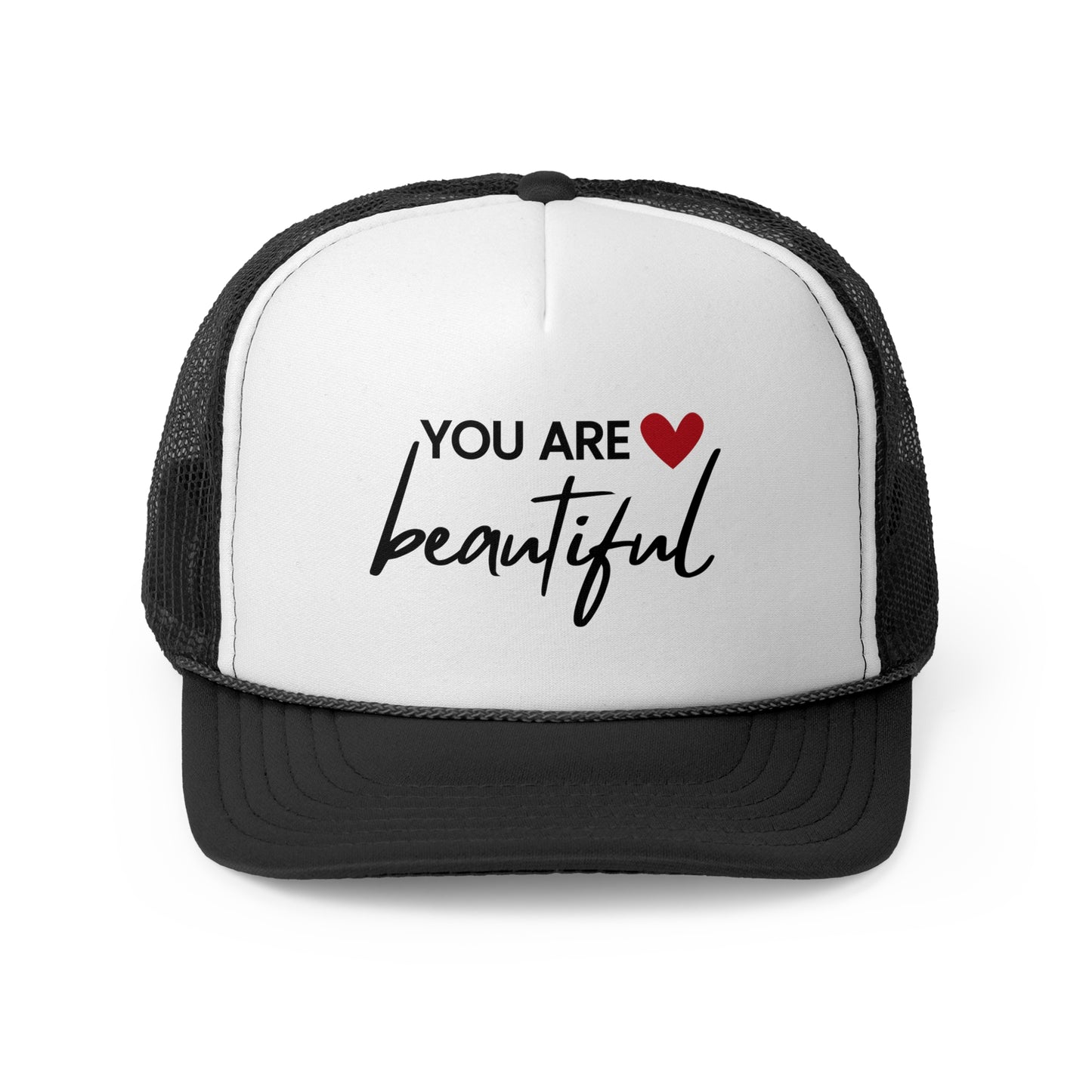 Christian Hats You are Beautiful Jesus Hat Rope Hat Christian Merch Jesus Apparel Christian Streetwear Trucker Hat Christian Spiritual Gifts