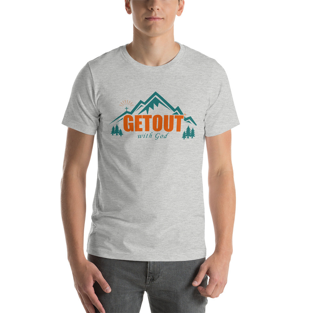 GETOUT - Short-Sleeve Unisex T-Shirt - Front and Back