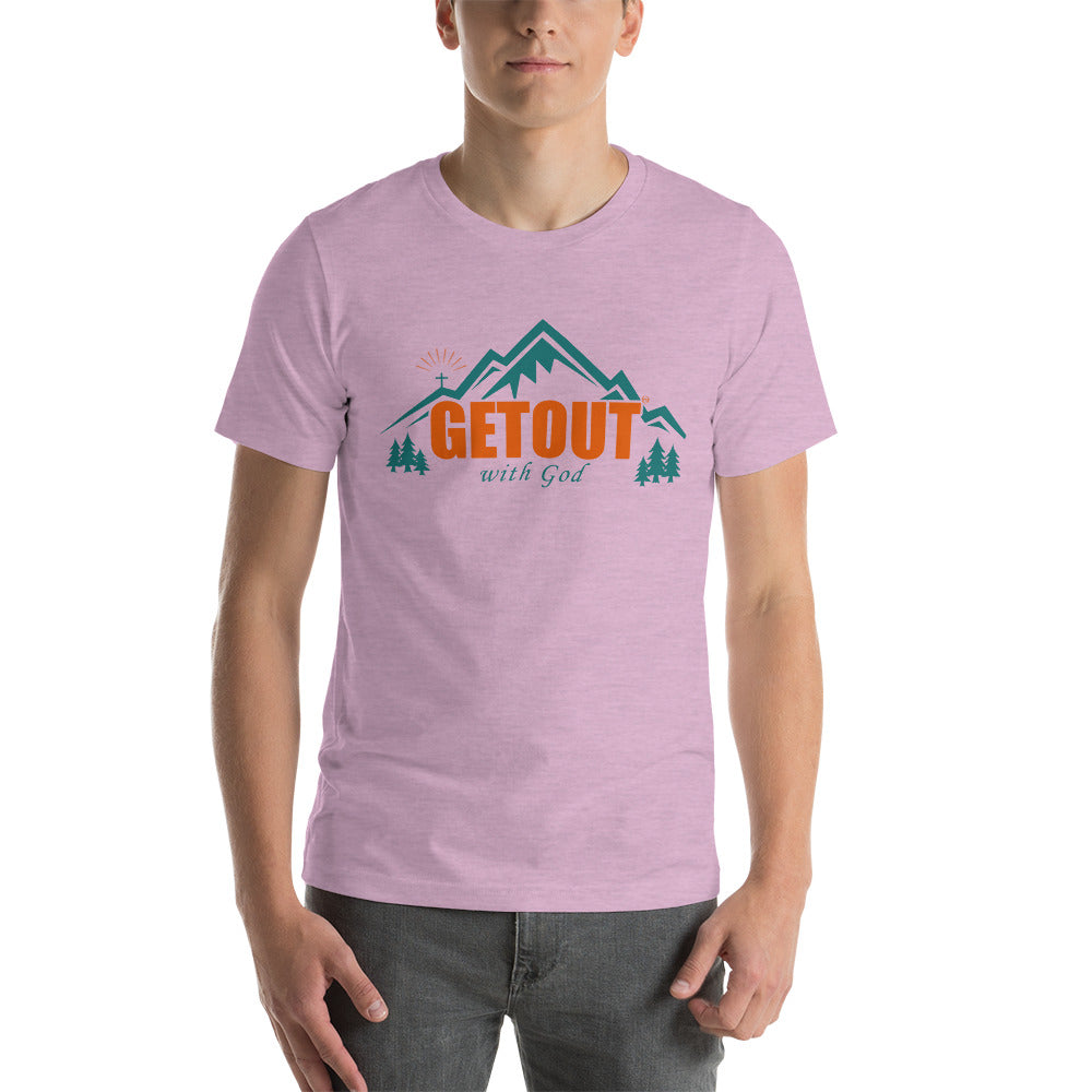 GETOUT - Short-Sleeve Unisex T-Shirt - Front and Back