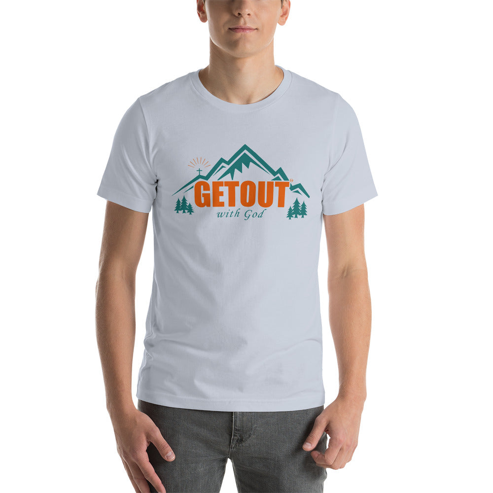 GETOUT - Short-Sleeve Unisex T-Shirt - Front and Back