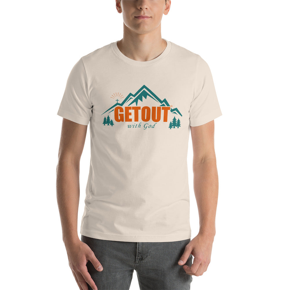 GETOUT - Short-Sleeve Unisex T-Shirt - Front and Back