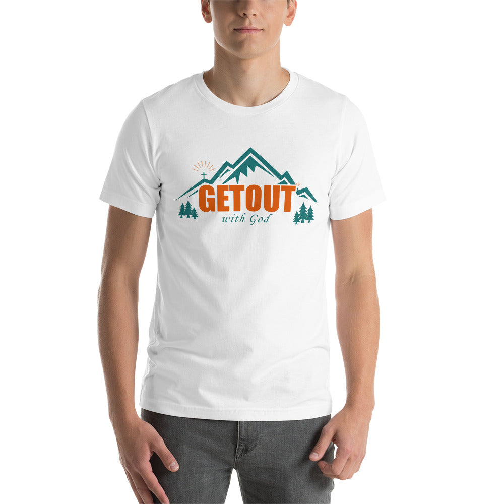 GETOUT - Short-Sleeve Unisex T-Shirt - Front and Back