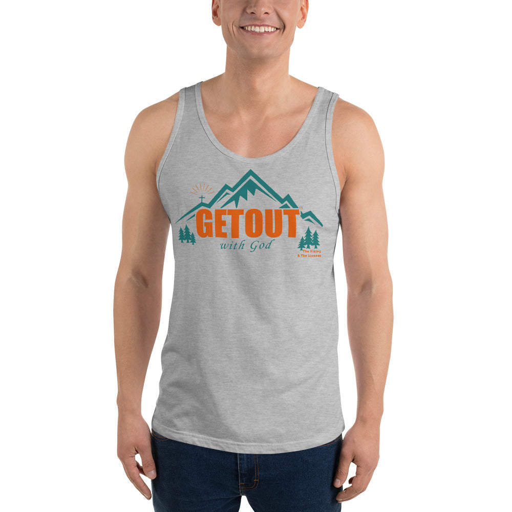 GETOUT - Unisex Tank Top - One Side