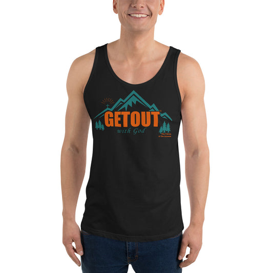 GETOUT - Unisex Tank Top - One Side