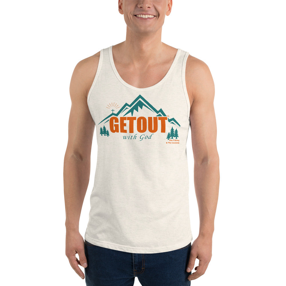 GETOUT - Unisex Tank Top - One Side