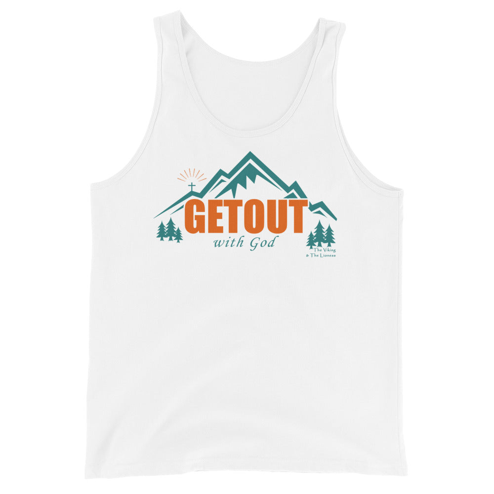 GETOUT - Unisex Tank Top - One Side